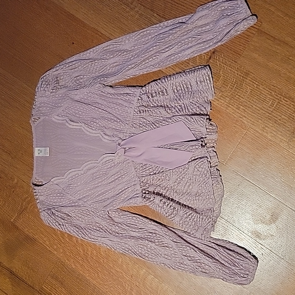 Free People Lace Blouse